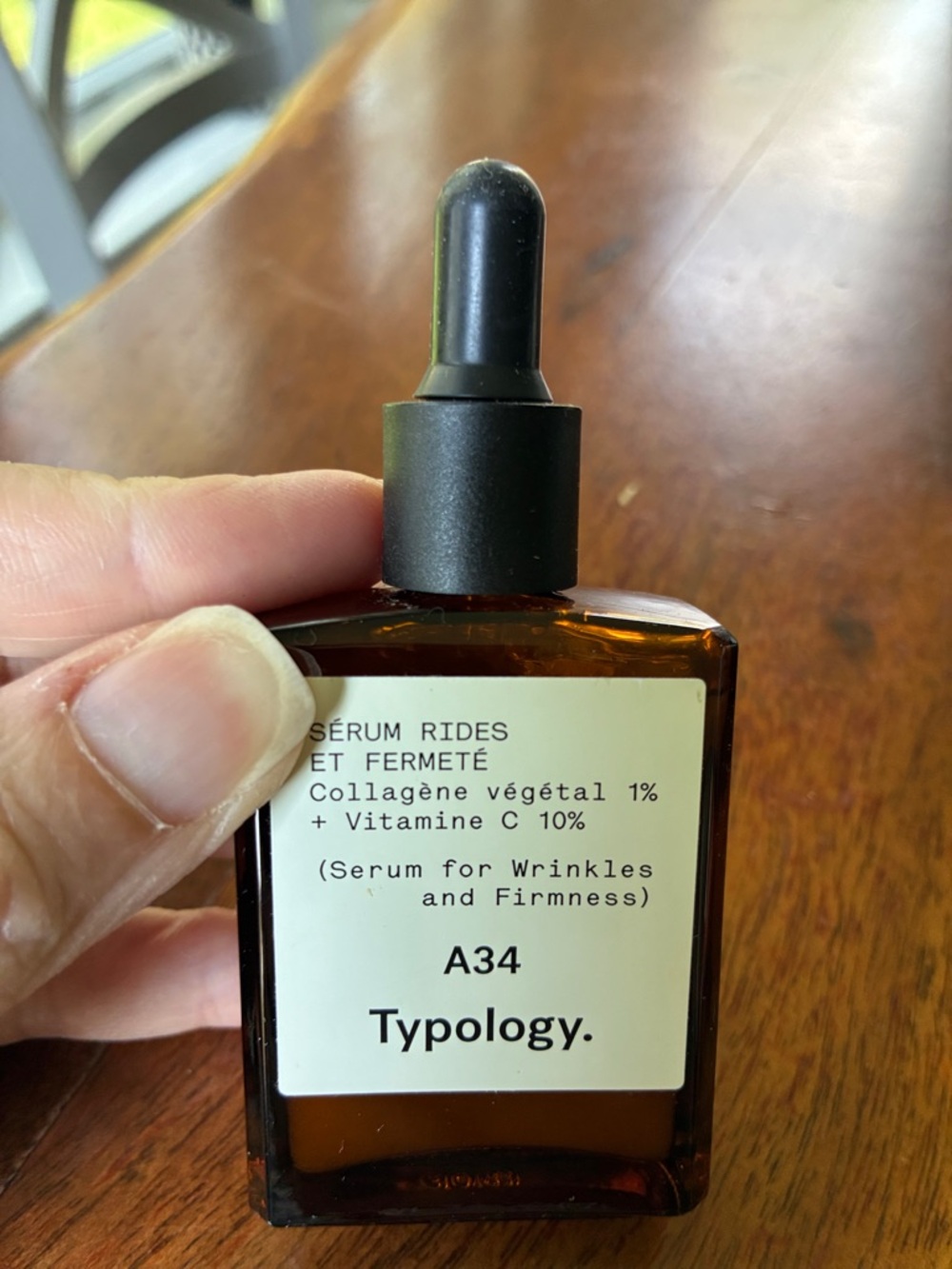 Typology A34 — Serum for Wrinkles and Firmness1% Plant Collagen + 10% Vitamin C